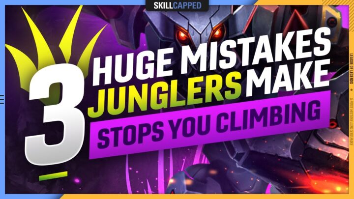 3 HUGE MISTAKES every JUNGLER MAKES...