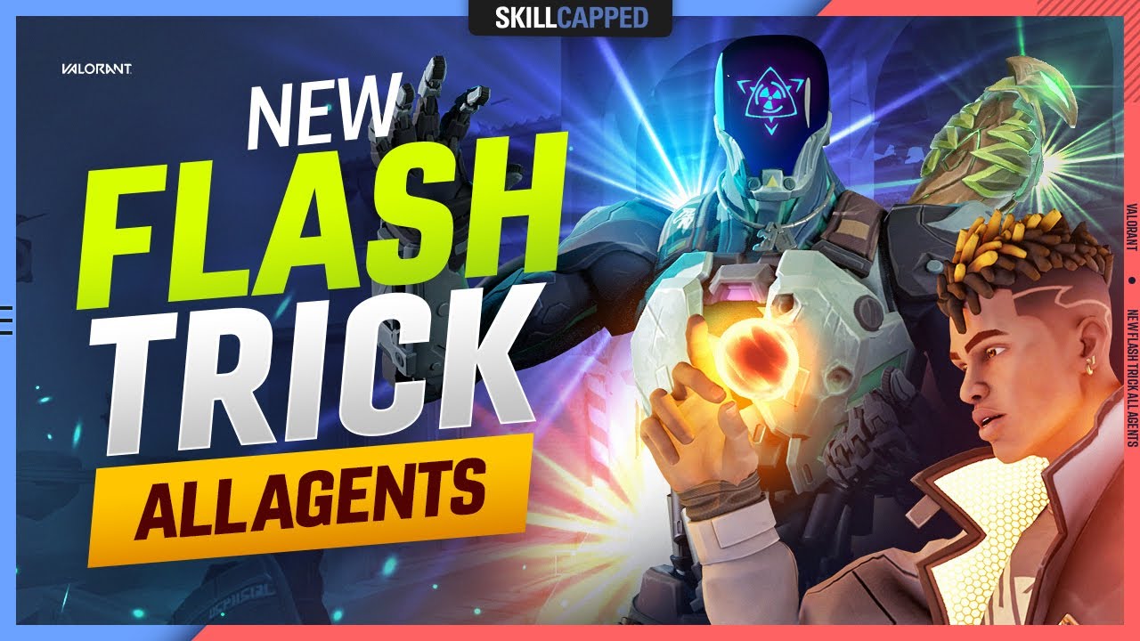 The NEW Flash Trick You Can Use on ALL AGENTS - Valorant Tips, Tricks, and Guides