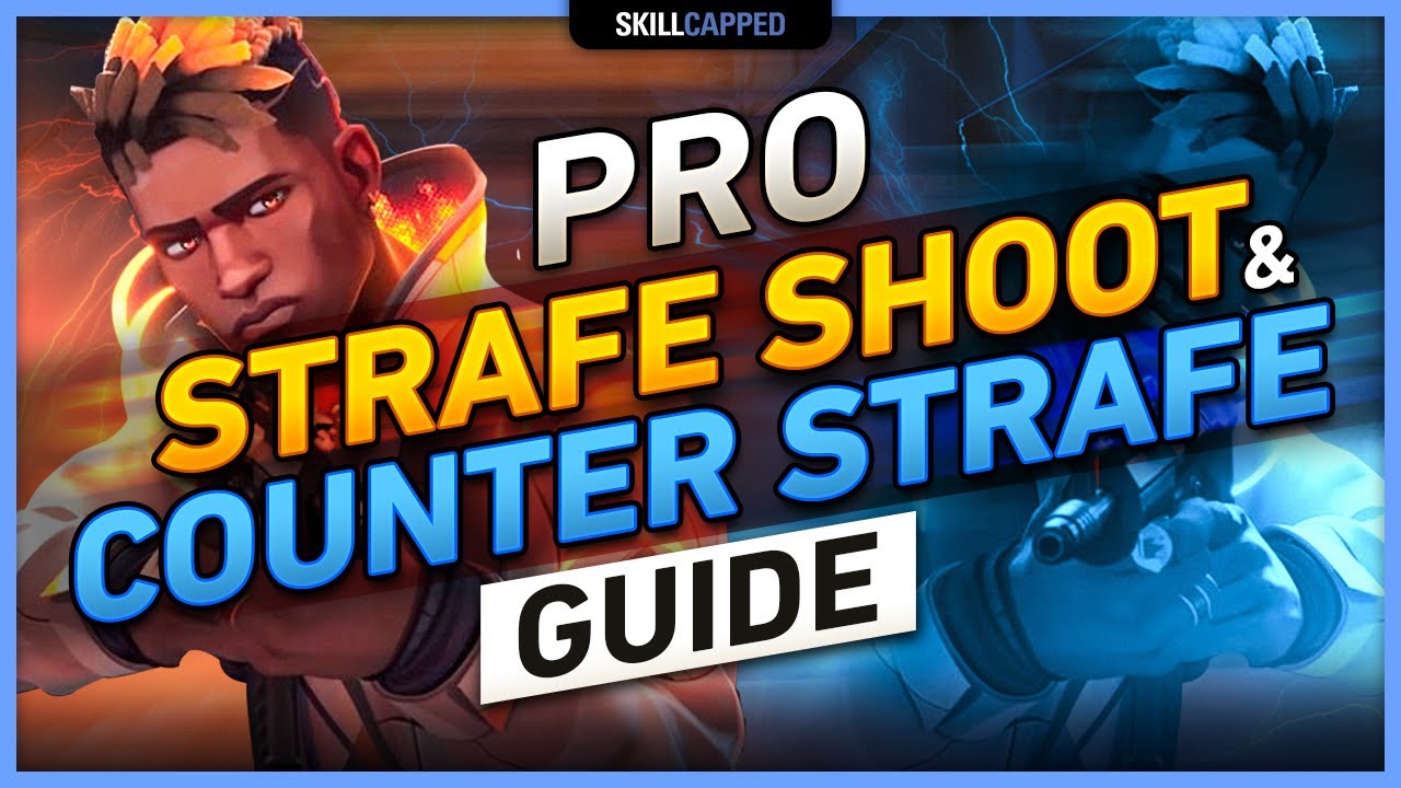 How to STRAFE SHOOT & COUNTER STRAFE like the PROS