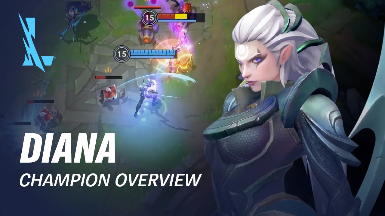 Diana Champion Overview | Gameplay - League o...