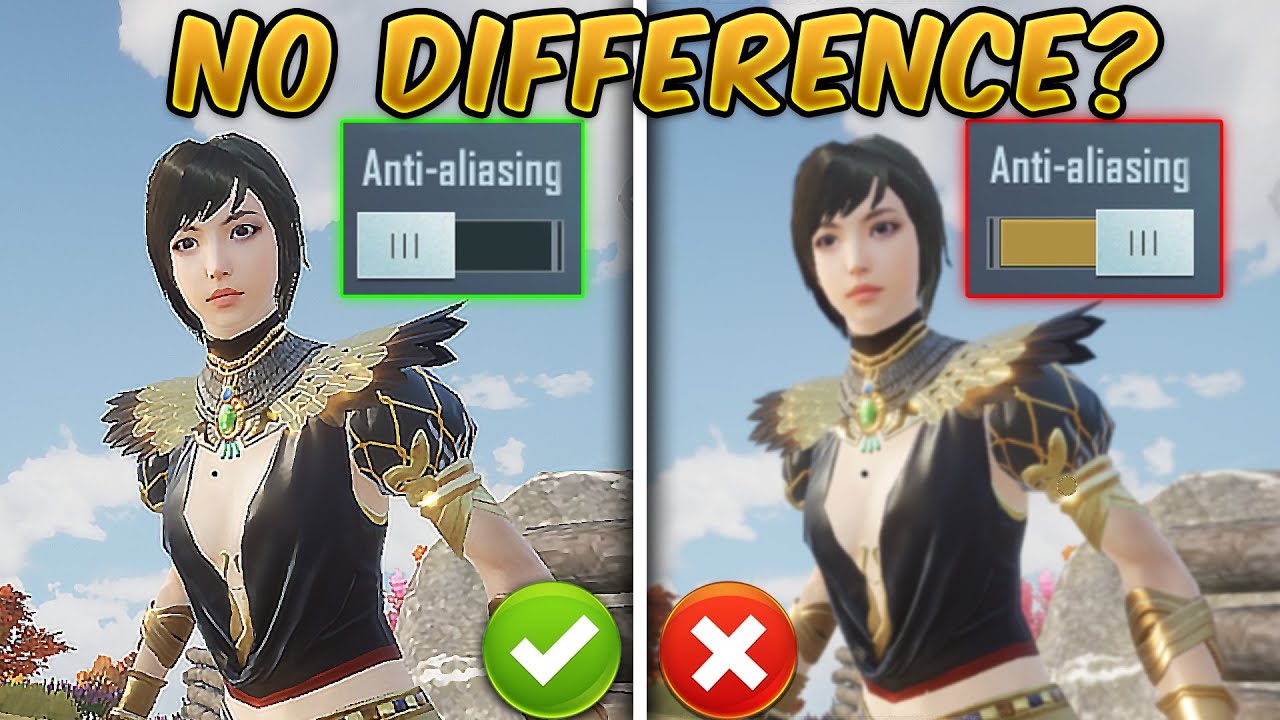 What is Anti-Aliasing (PUBG MOBILE) Should You Enable? or Disable? (Tips and Tricks) Guide/Tutorial