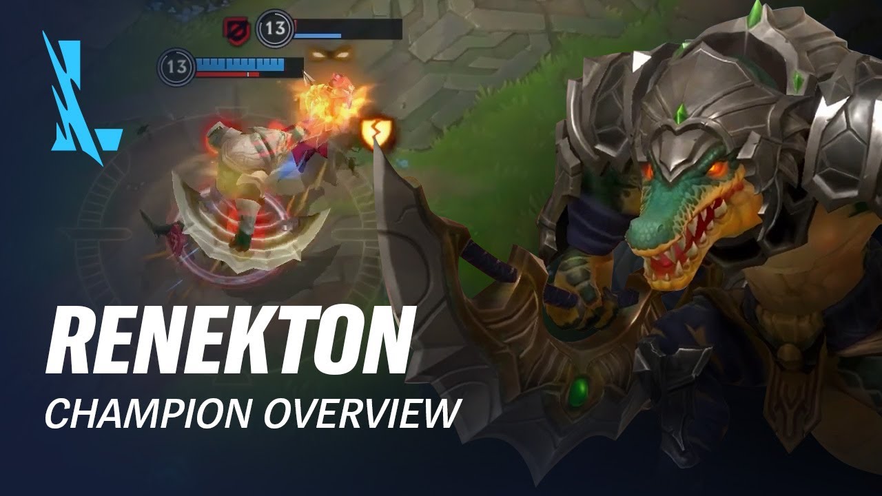 Renekton Champion Overview | Gameplay - Leagu...