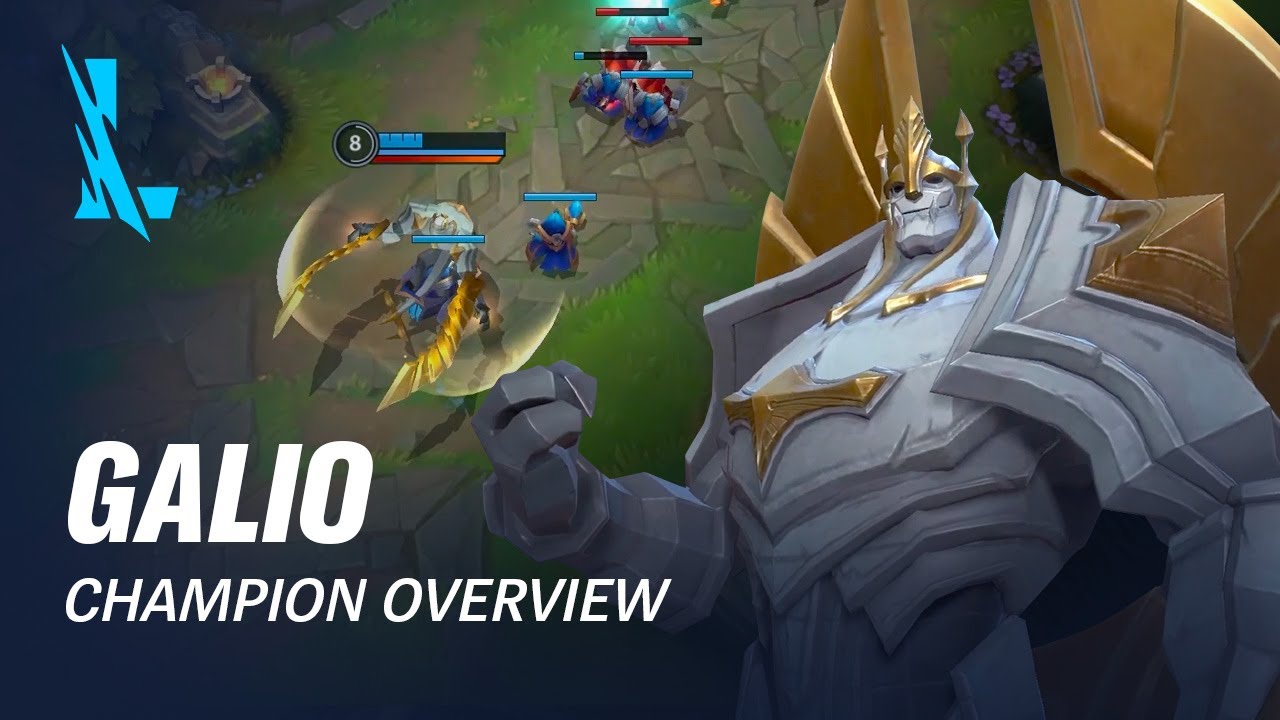 Galio Champion Overview | Gameplay - League o...