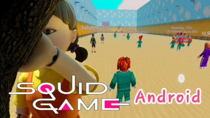 Gameplay SQUID GAME di hp android - Roblox In...