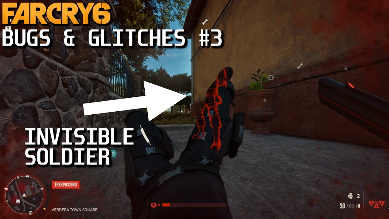 far cry 6 bugs and glitches invisible soldier
