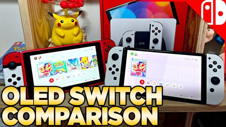 OLED Nintendo Switch Comparison & Unboxin...