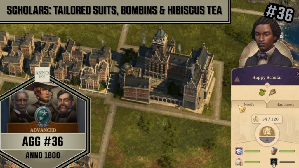 Anno 1800 - AGG #36 - Scholars: Tailored suit...
