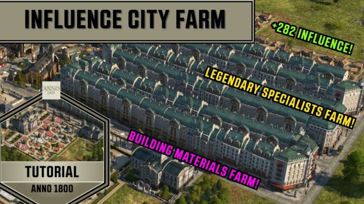 Anno 1800 - Influence "City Farm" -...