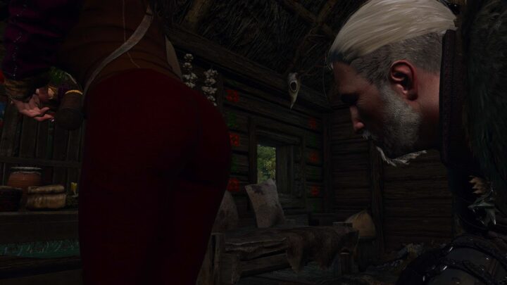 Geralt tries a first person mod - Witcher 3