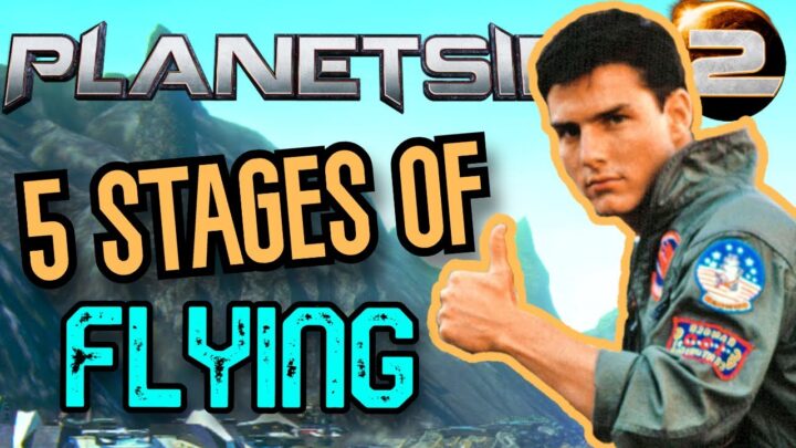 5 Stages of Learning How To Fly ESF in Planet...