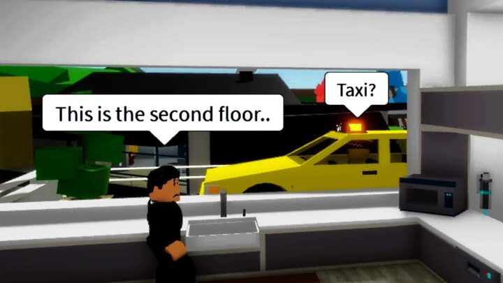ROBLOX Brookhaven RP - FUNNY MOMENTS (TAXI 1...