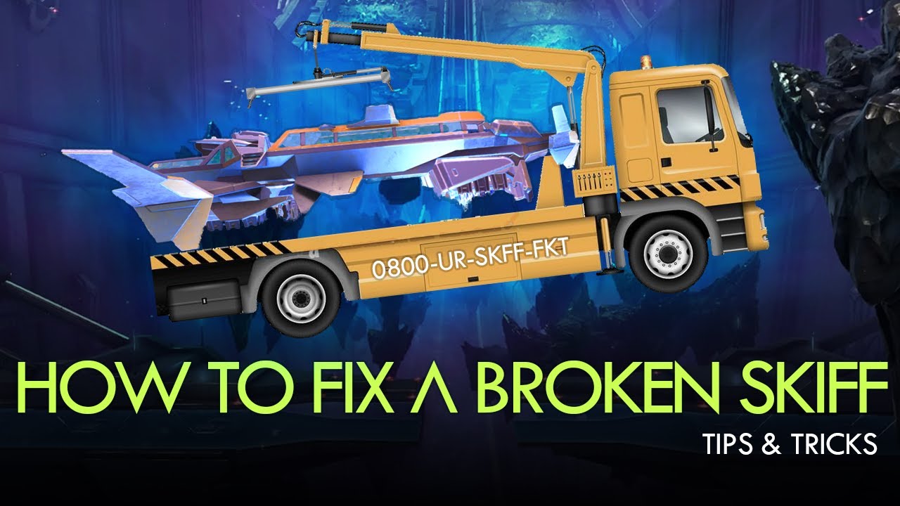 How To Fix A Broken Skiff - Ark Tips & Tr...