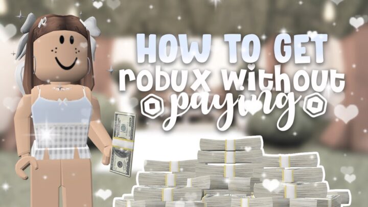 ☆ How To Get Robux WITHOUT Buying It (Roblox)