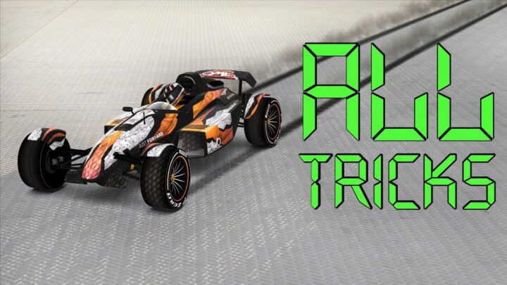 All Trackmania Nations Forever tricks TIERLIS...