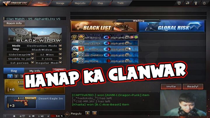 CrossFire PH 2021: FIND YOU CLANWAR