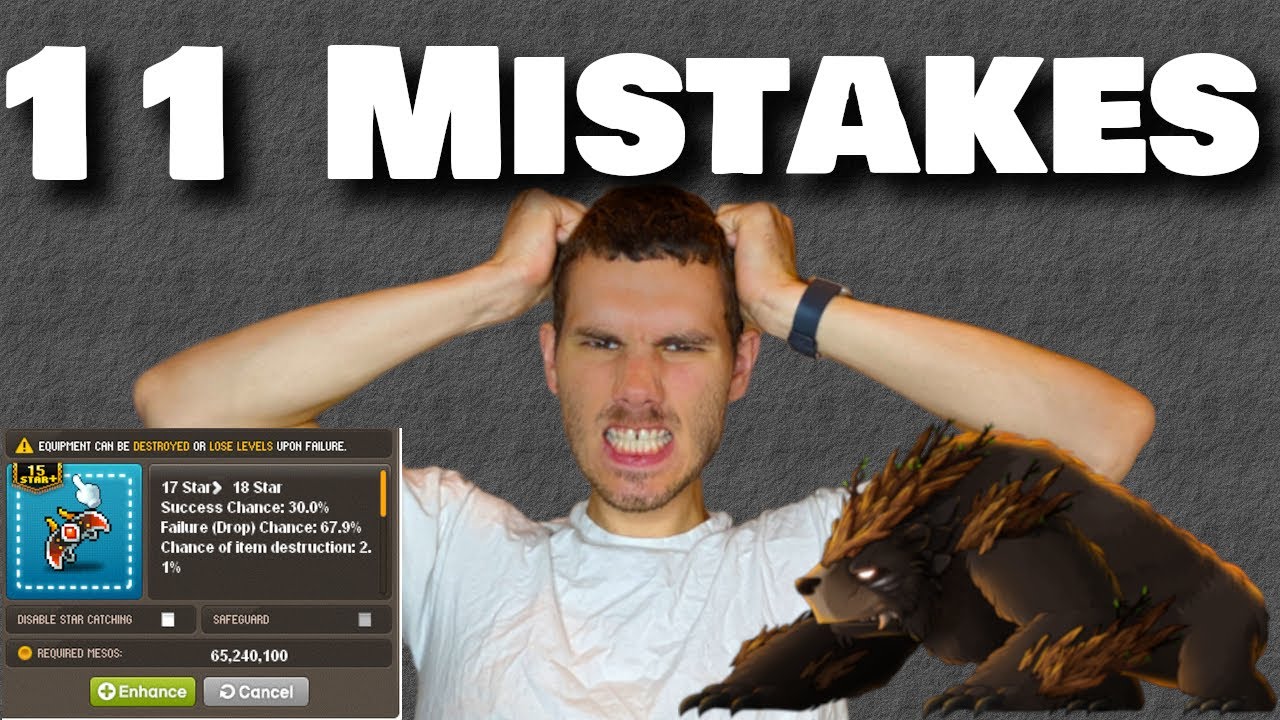 Maplestory 2022 Reboot: 11 Mistakes Beginner ...