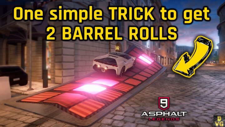 Asphalt 9 - One simple TRICK to get 2 BARREL ...