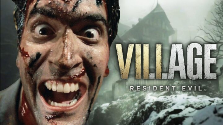 Ash Williams visits Resident Evil Village