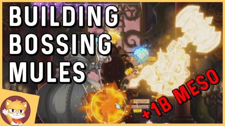 How To Build A Bossing Mule | MapleStory Rebo...